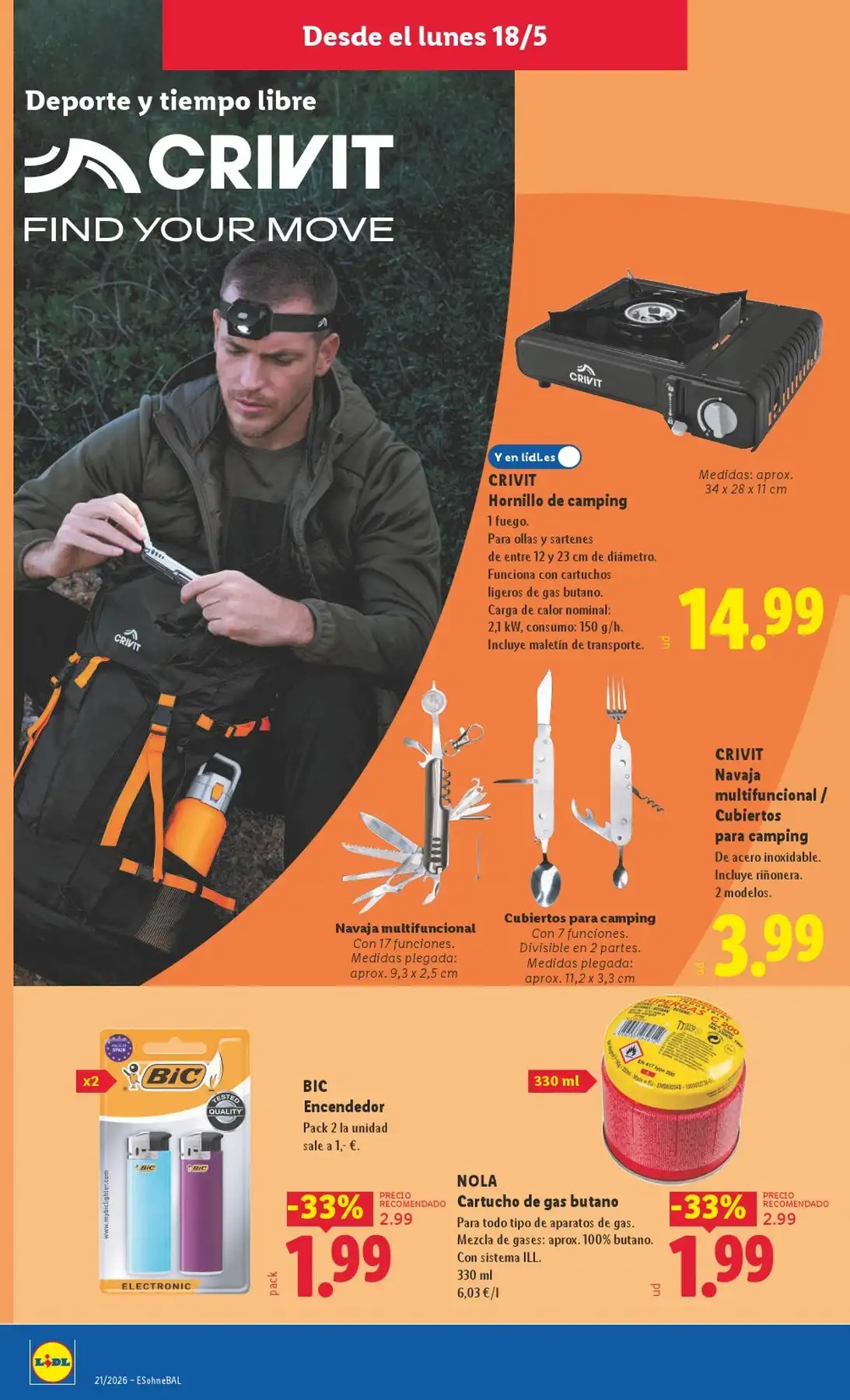 Catálogo Lidl Bazar Desde 18/05/2026 - 24/05/2026 Nuevo - Página