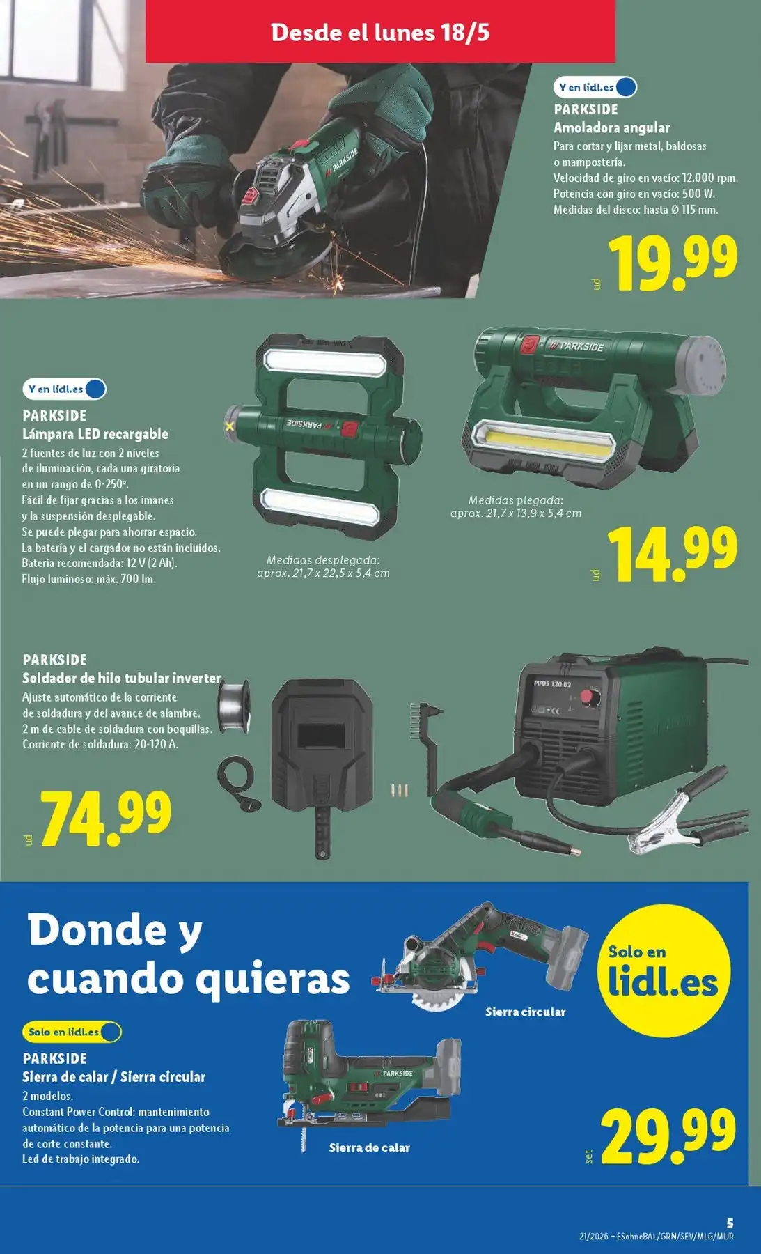 Catálogo Lidl Bazar Desde 18/05/2026 - 24/05/2026 Nuevo - Página