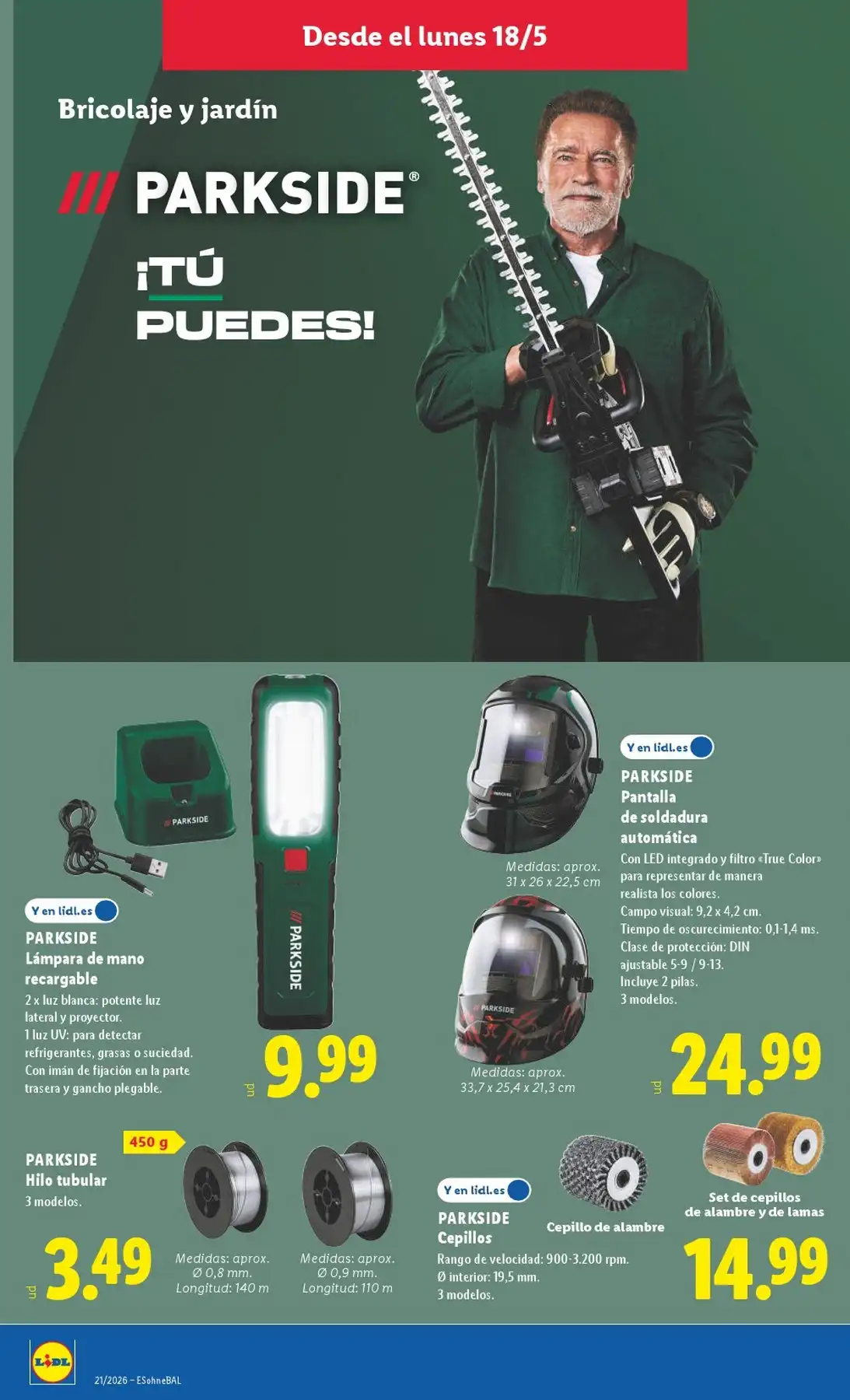 Catálogo Lidl Bazar Desde 18/05/2026 - 24/05/2026 Nuevo - Página