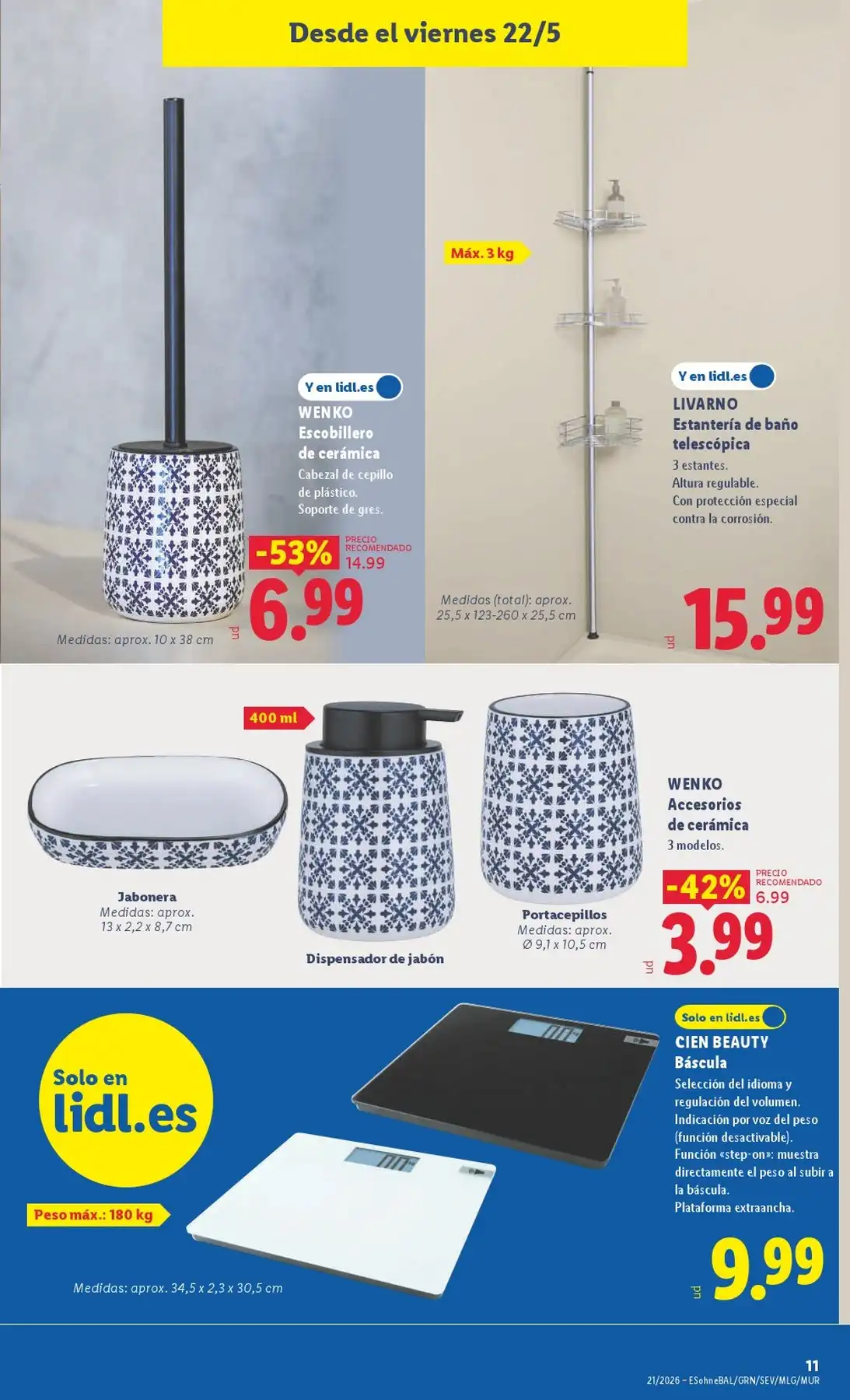 Catálogo Lidl Bazar Desde 18/05/2026 - 24/05/2026 Nuevo - Página