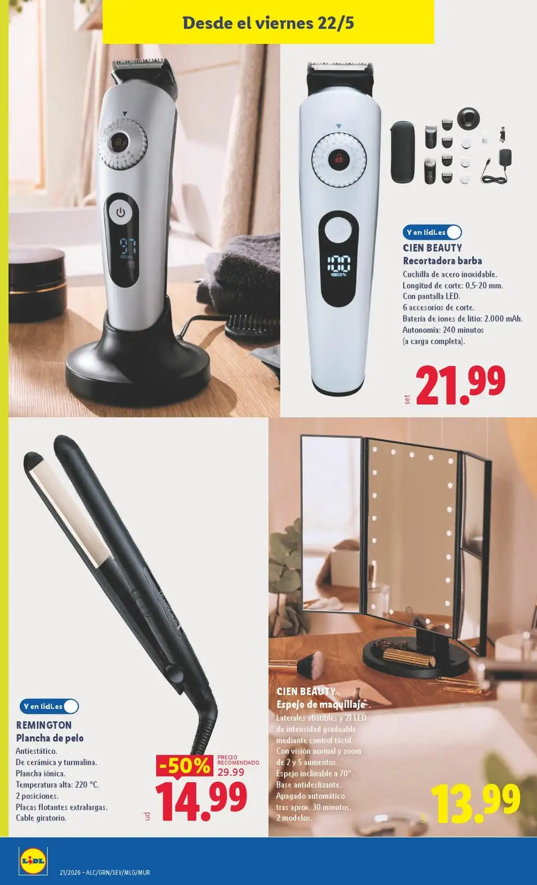 Catálogo Lidl Bazar Desde 18/05/2026 - 24/05/2026 Nuevo - Página