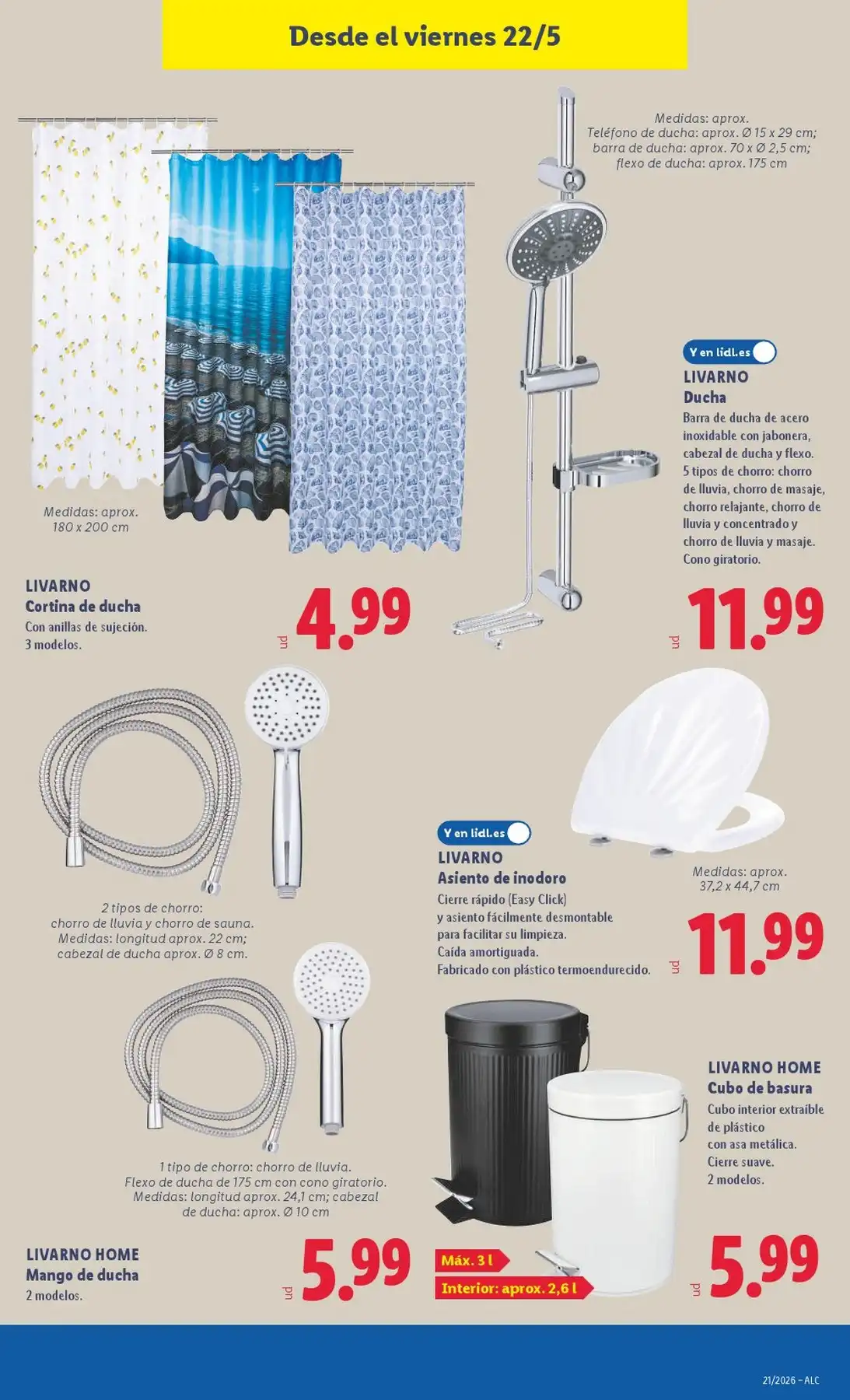 Catálogo Lidl Bazar Desde 18/05/2026 - 24/05/2026 Nuevo - Página