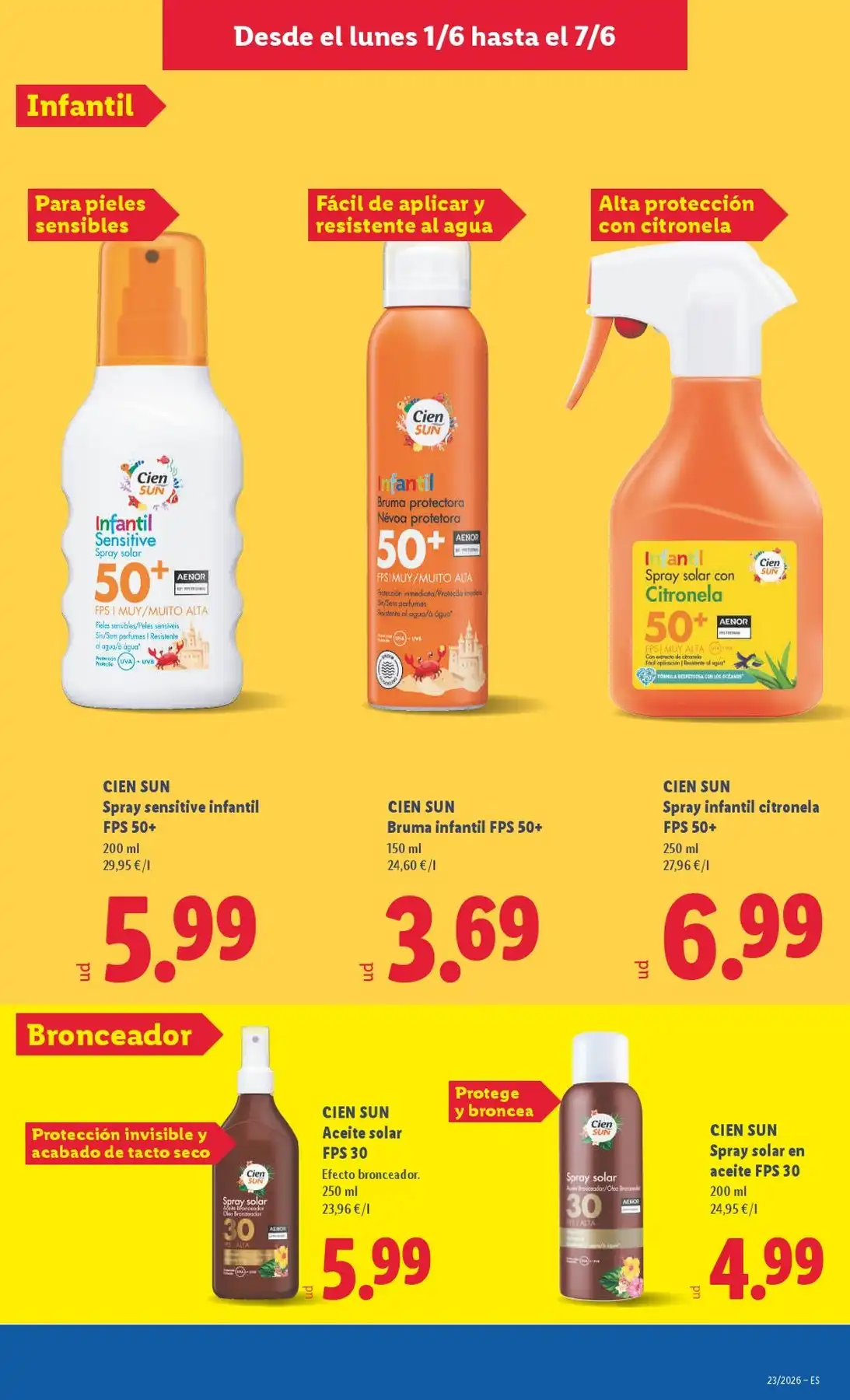 Folleto Lidl Del 01/06/2026 Al 07/06/2026 Ofertas Semanales - Página