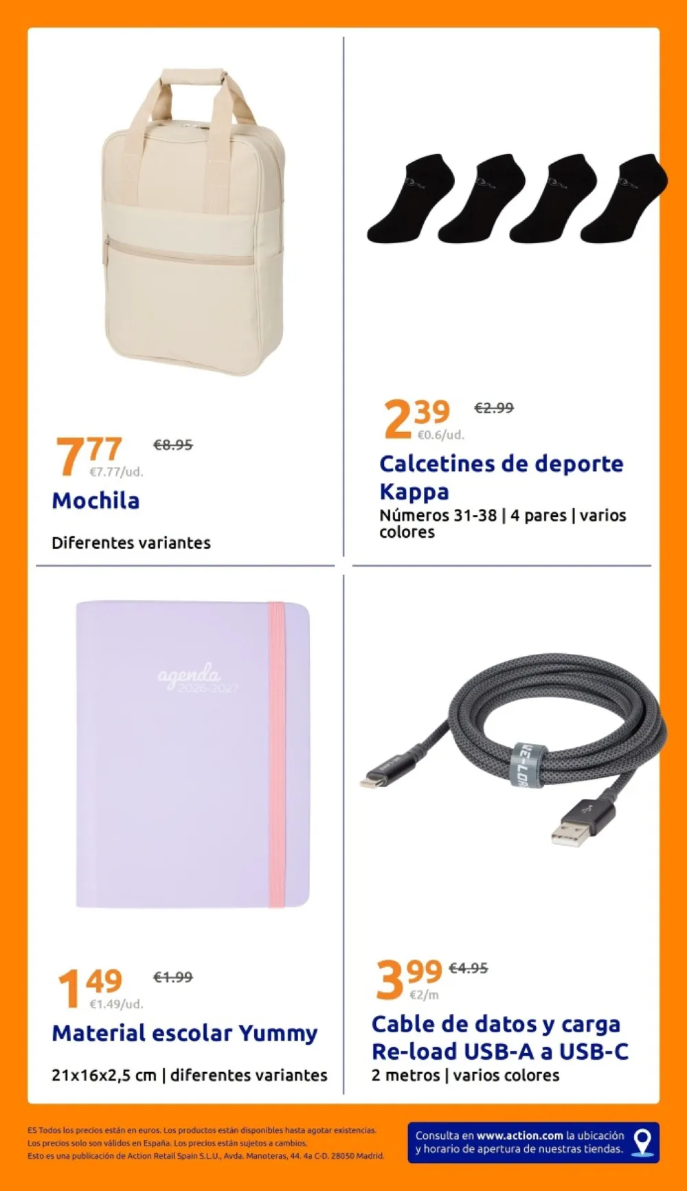 Folleto Action 19/08/2026