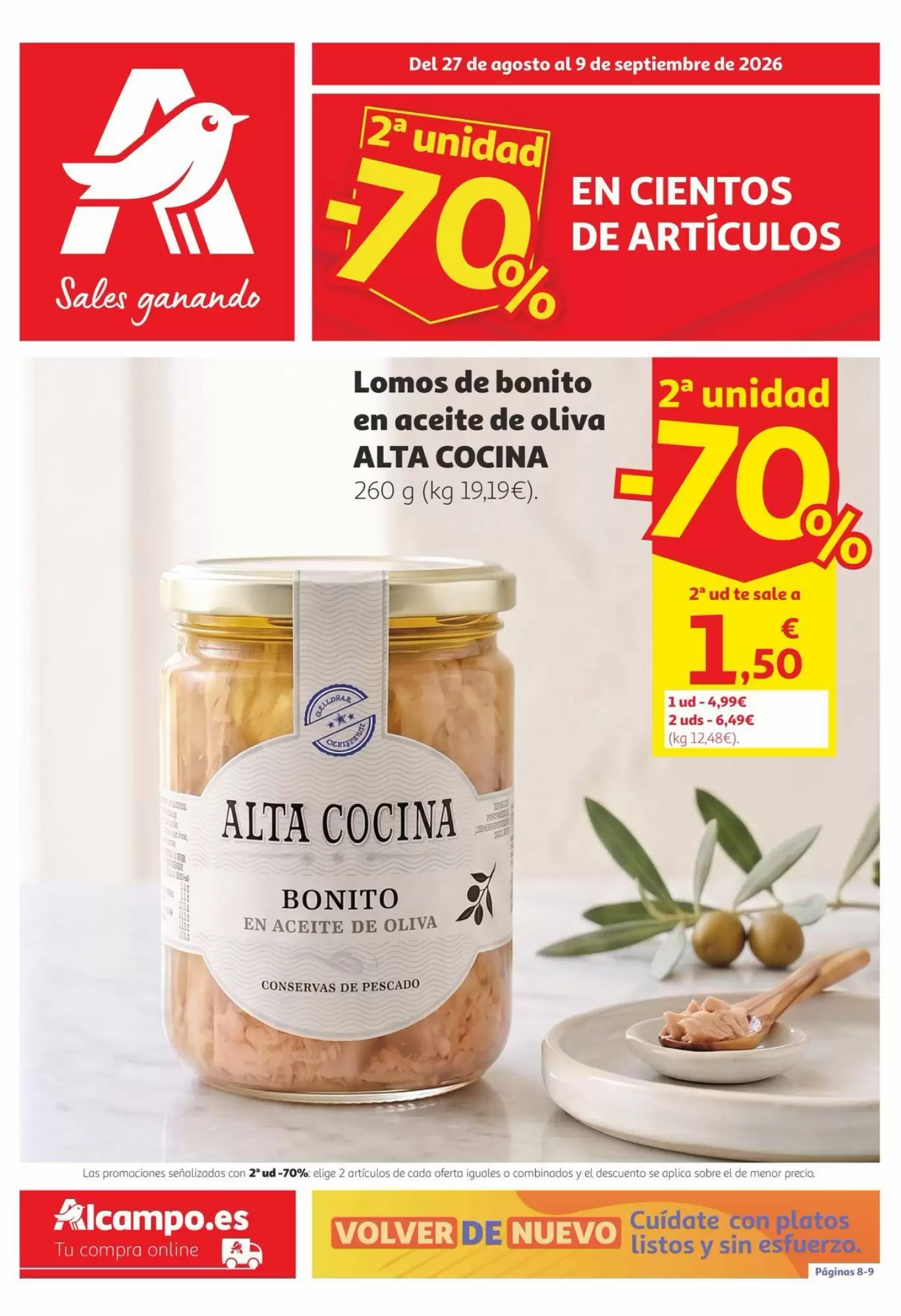 Folleto Alcampo 27/08 - 09/09