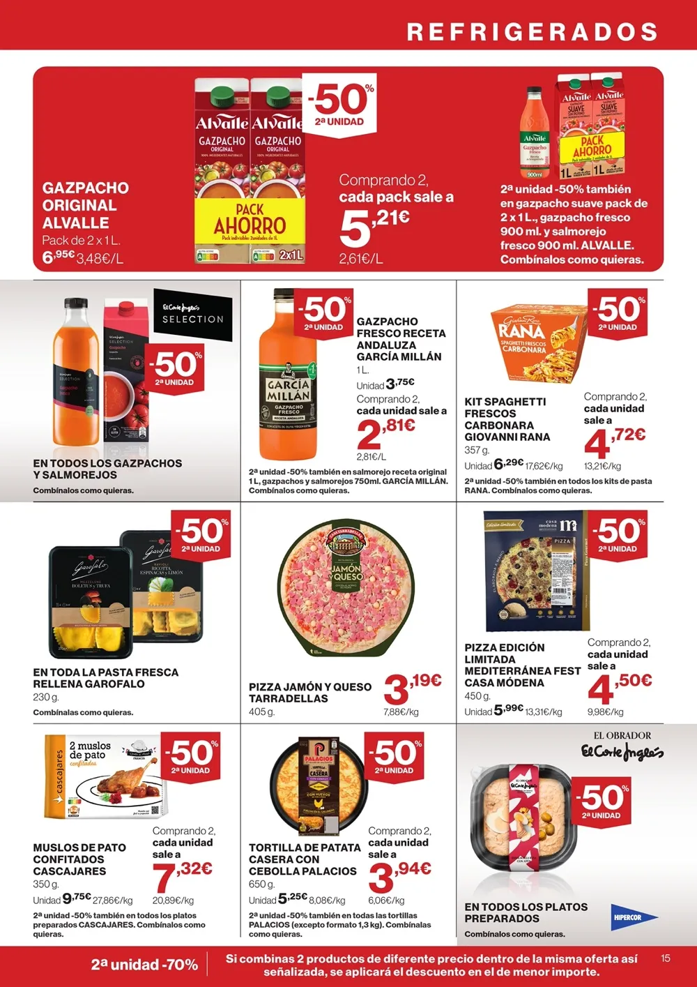 Folleto Hipercor 13/08 - 25/08