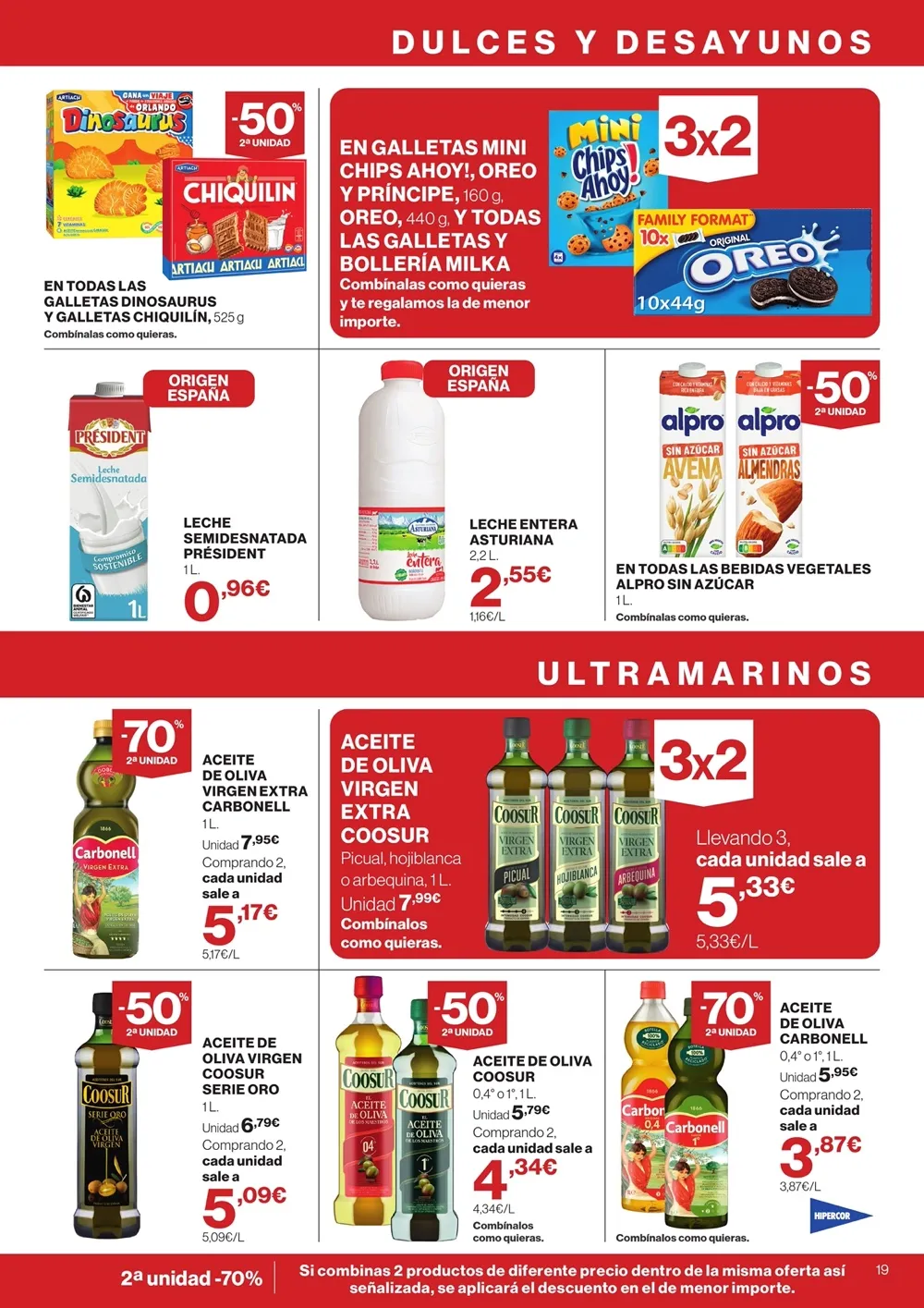 Folleto Hipercor 13/08 - 25/08