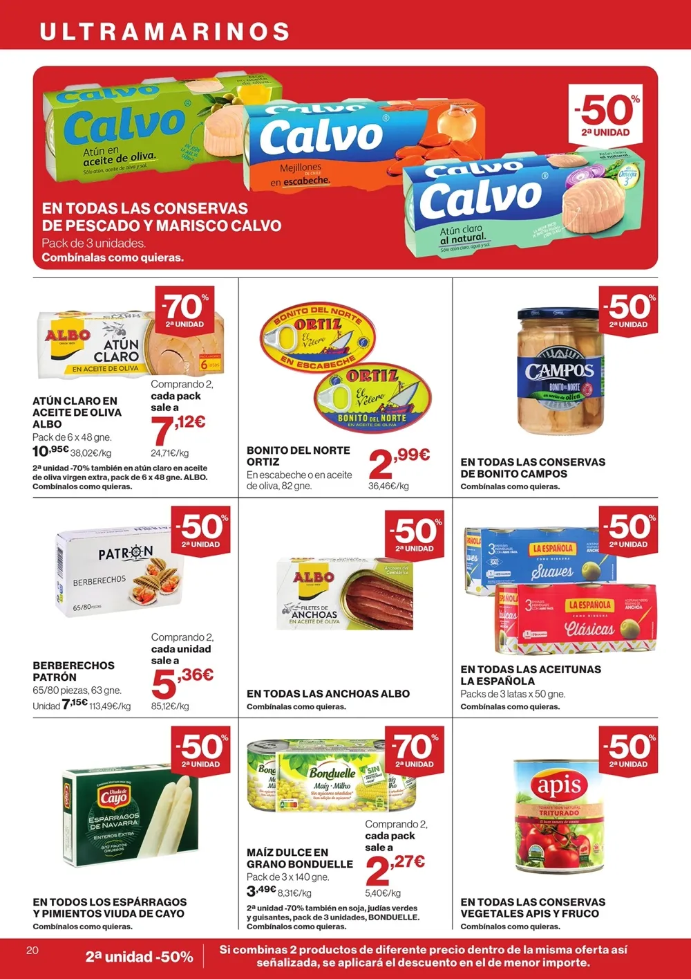 Folleto Hipercor 13/08 - 25/08
