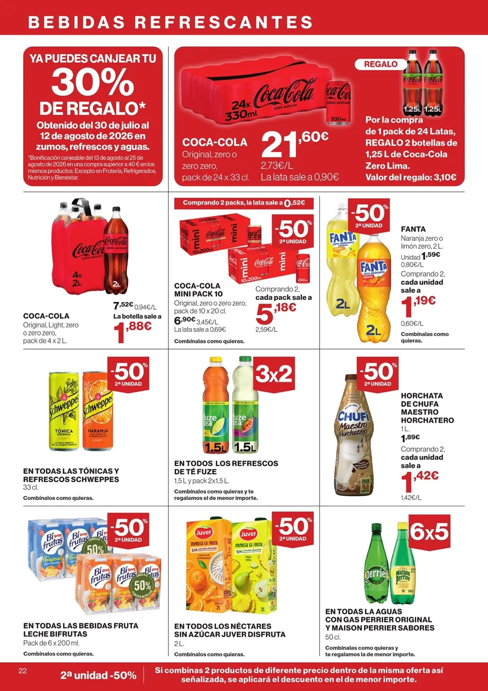 Folleto Hipercor 13/08 - 25/08