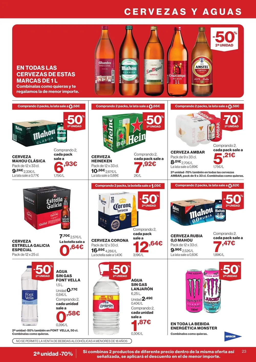 Folleto Hipercor 13/08 - 25/08