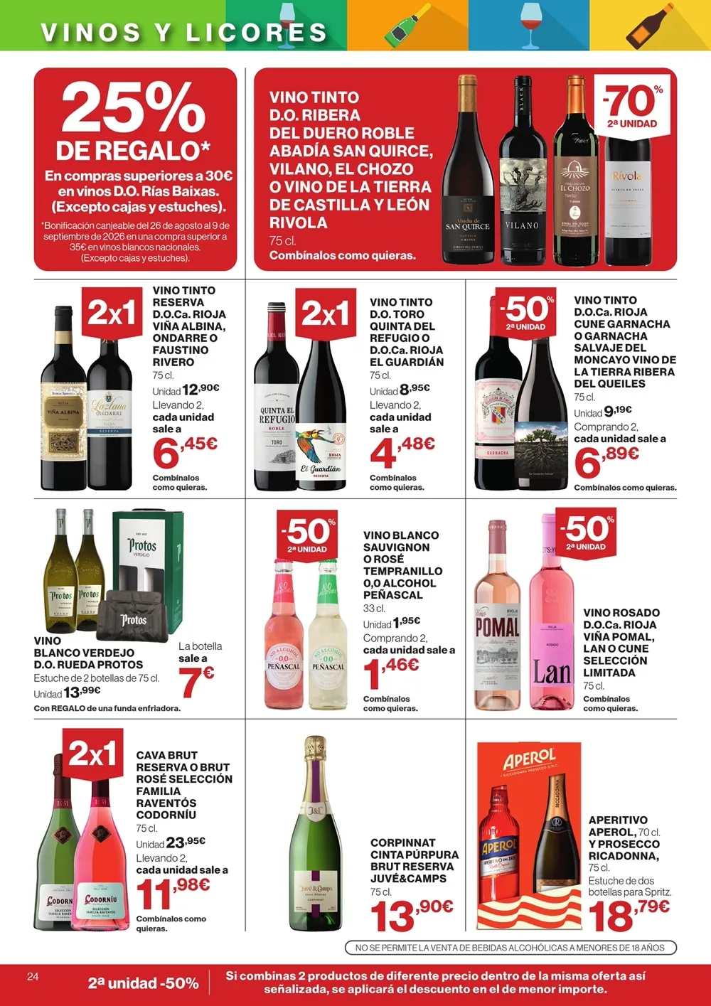 Folleto Hipercor 13/08 - 25/08