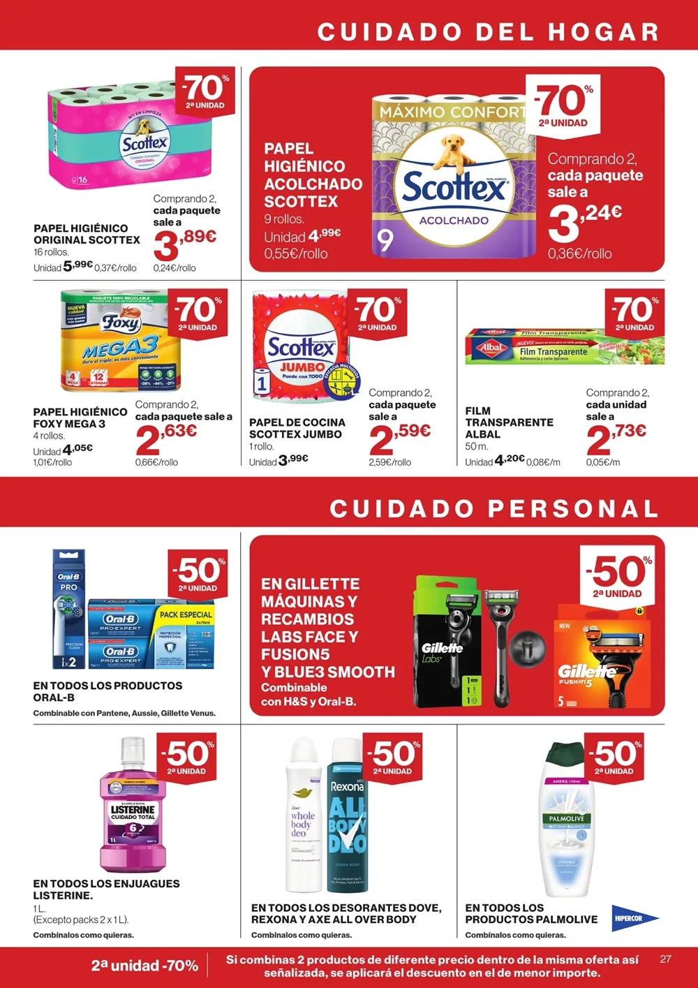 Folleto Hipercor 13/08 - 25/08