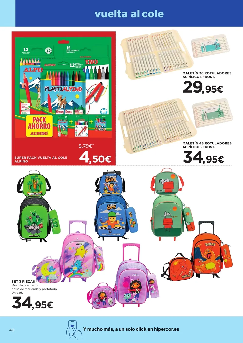 Folleto Hipercor 13/08 - 25/08