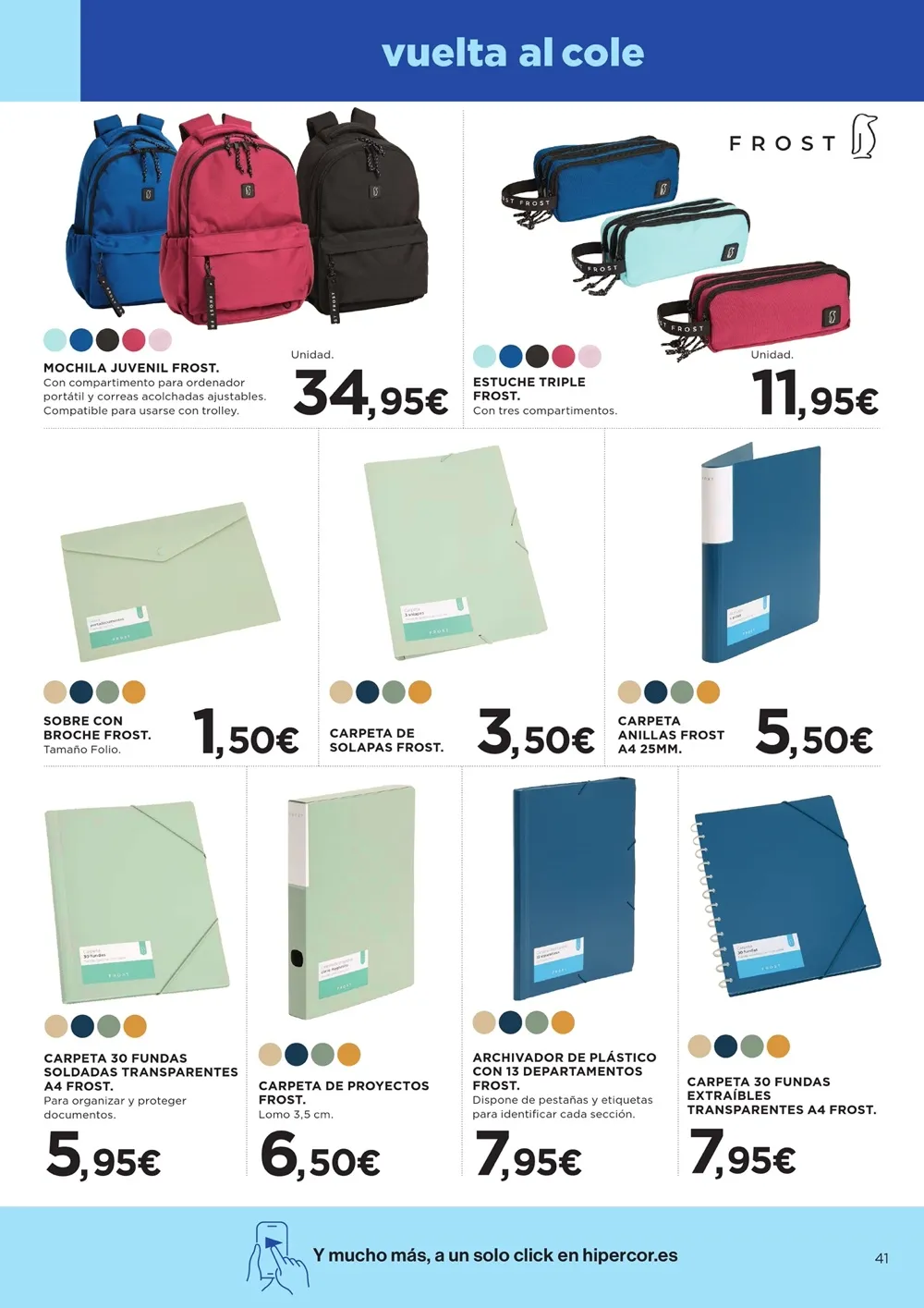 Folleto Hipercor 13/08 - 25/08