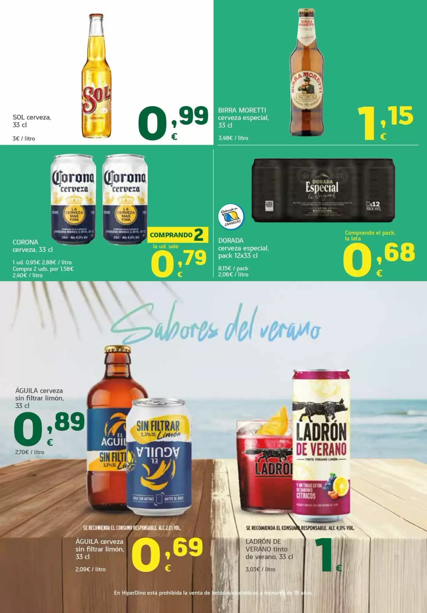 Folleto Hiperdino 11/08 - 24/08