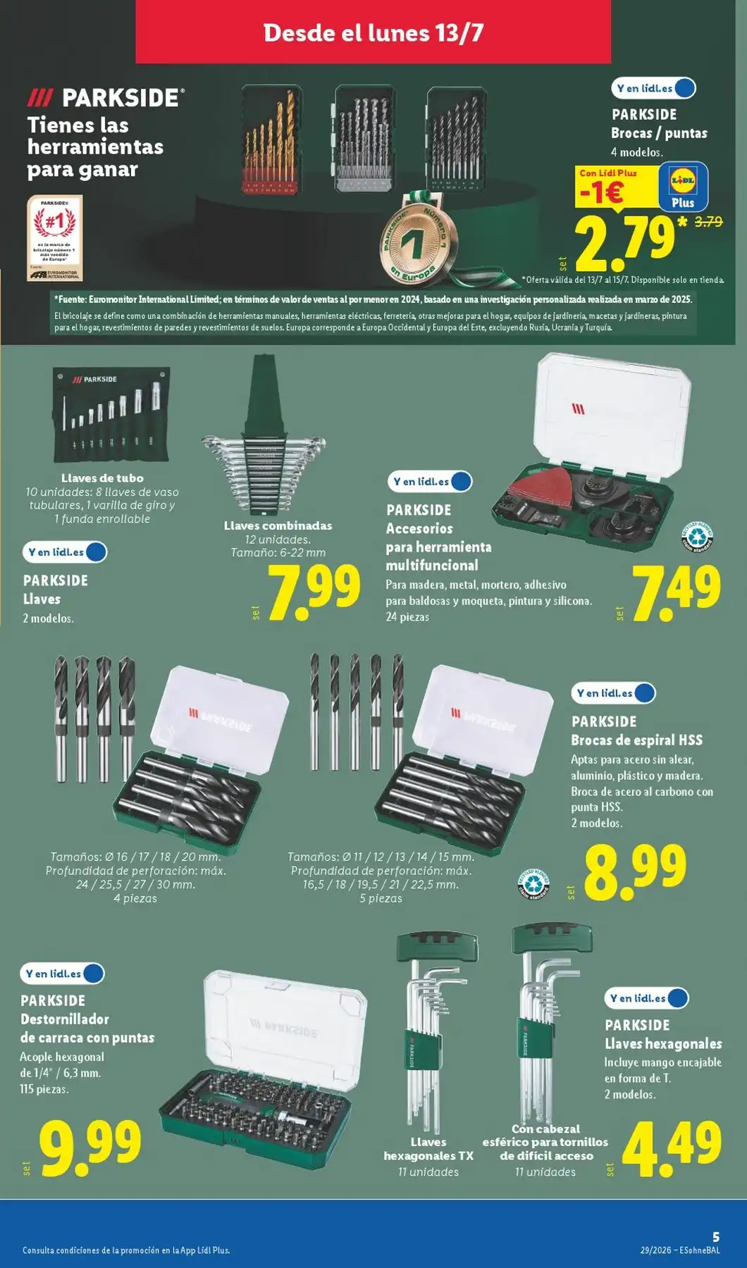 Folleto Lidl Bazar Del 13/07/2026 Al 19/07/20266 - Imagen 1 Del 13/07/2026