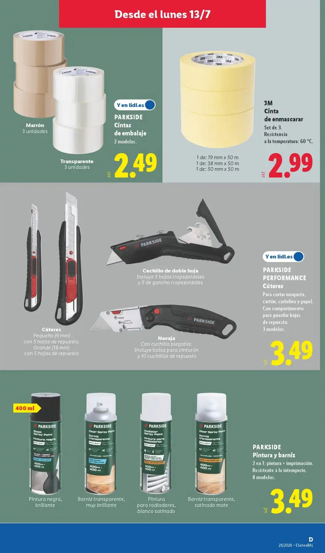 Folleto Lidl Bazar Del 13/07/2026 Al 19/07/20266 - Imagen 3 Del 13/07/2026