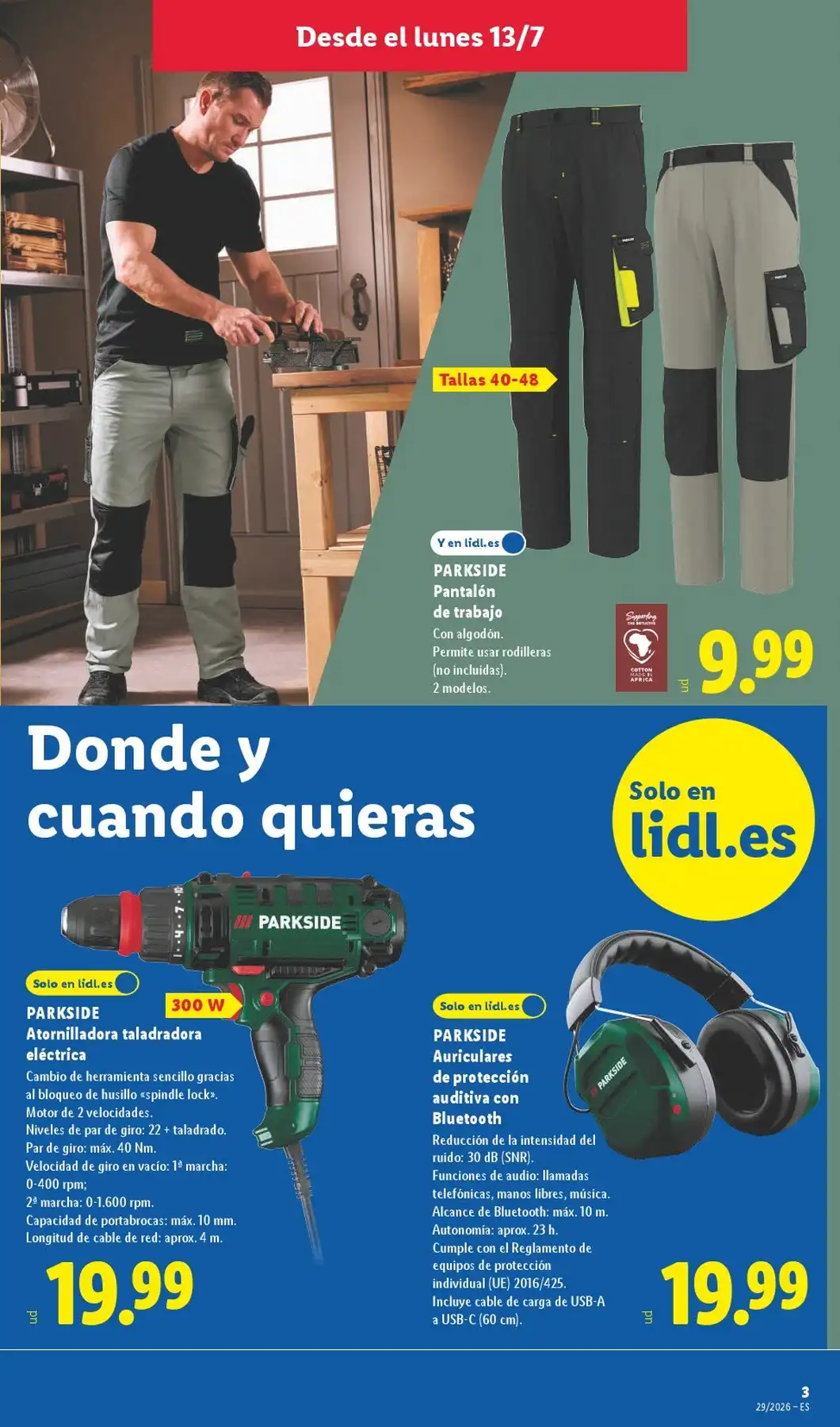 Folleto Lidl Bazar Del 13/07/2026 Al 19/07/20266 - Imagen 3 Del 13/07/2026