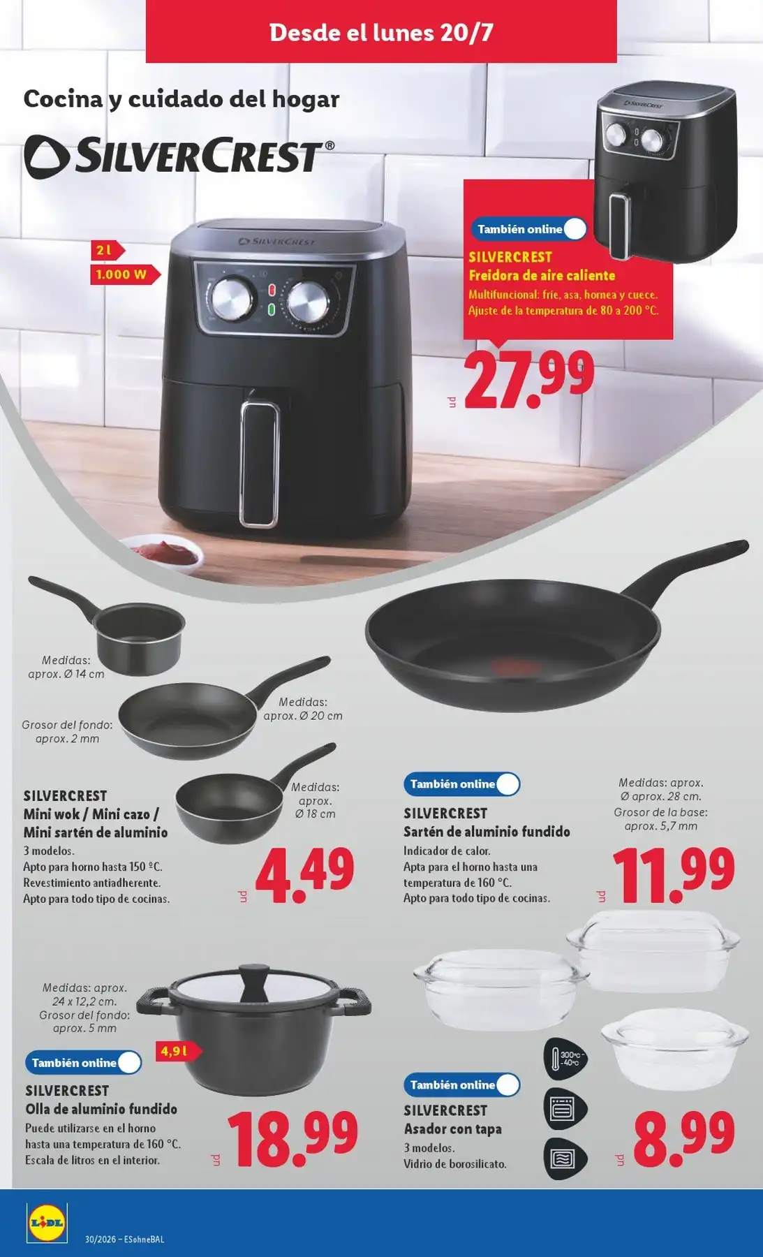 Folleto Lidl Bazar Del 27/07/2026 Al 2/08/2026 - Imagen 4 Del 20/07/2026