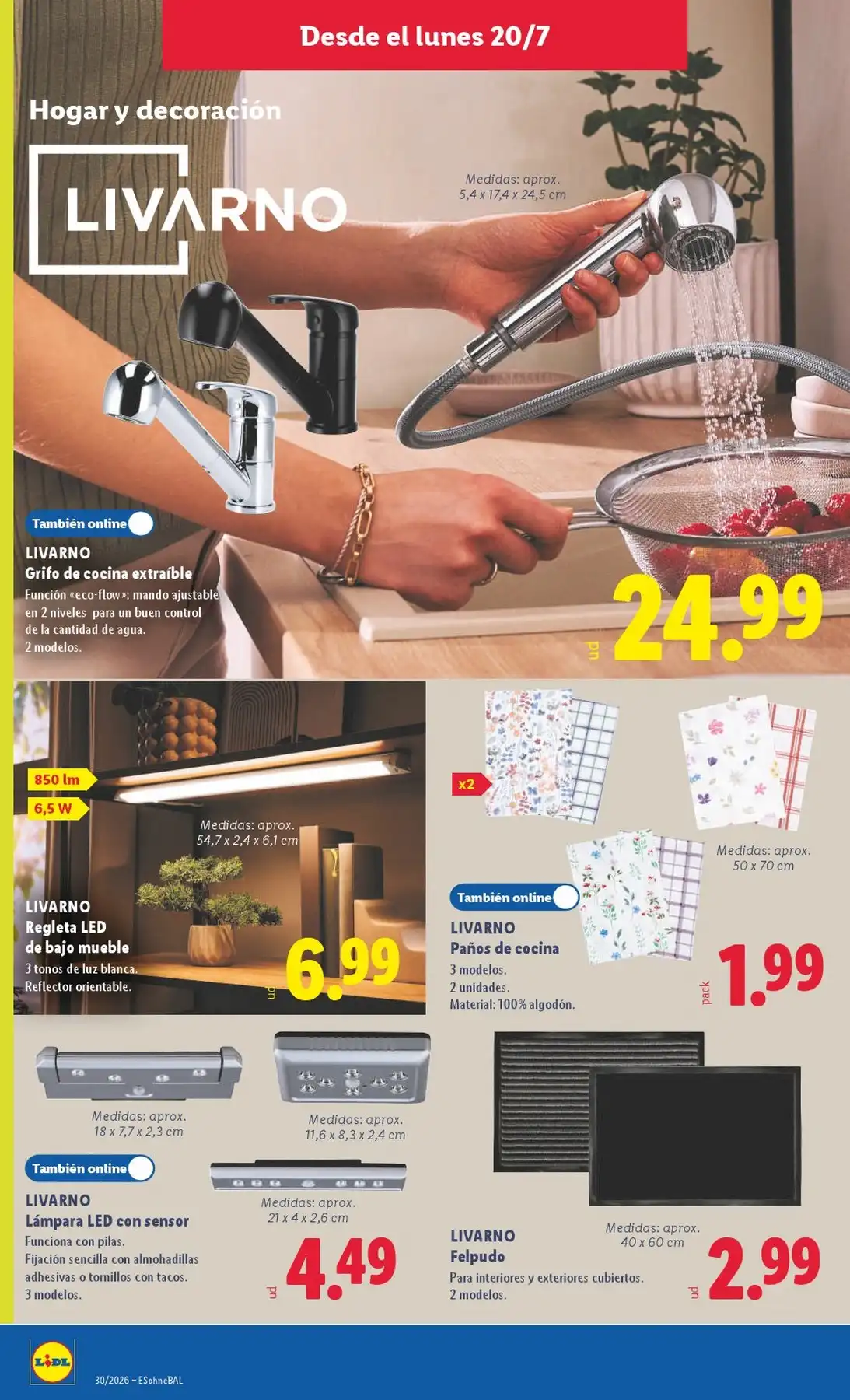 Folleto Lidl Bazar Del 27/07/2026 Al 2/08/2026 - Imagen 2 Del 20/07/2026