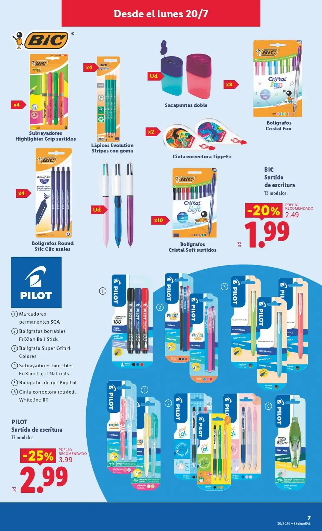 Folleto Lidl Bazar Del 27/07/2026 Al 2/08/2026 - Imagen 1 Del 20/07/2026