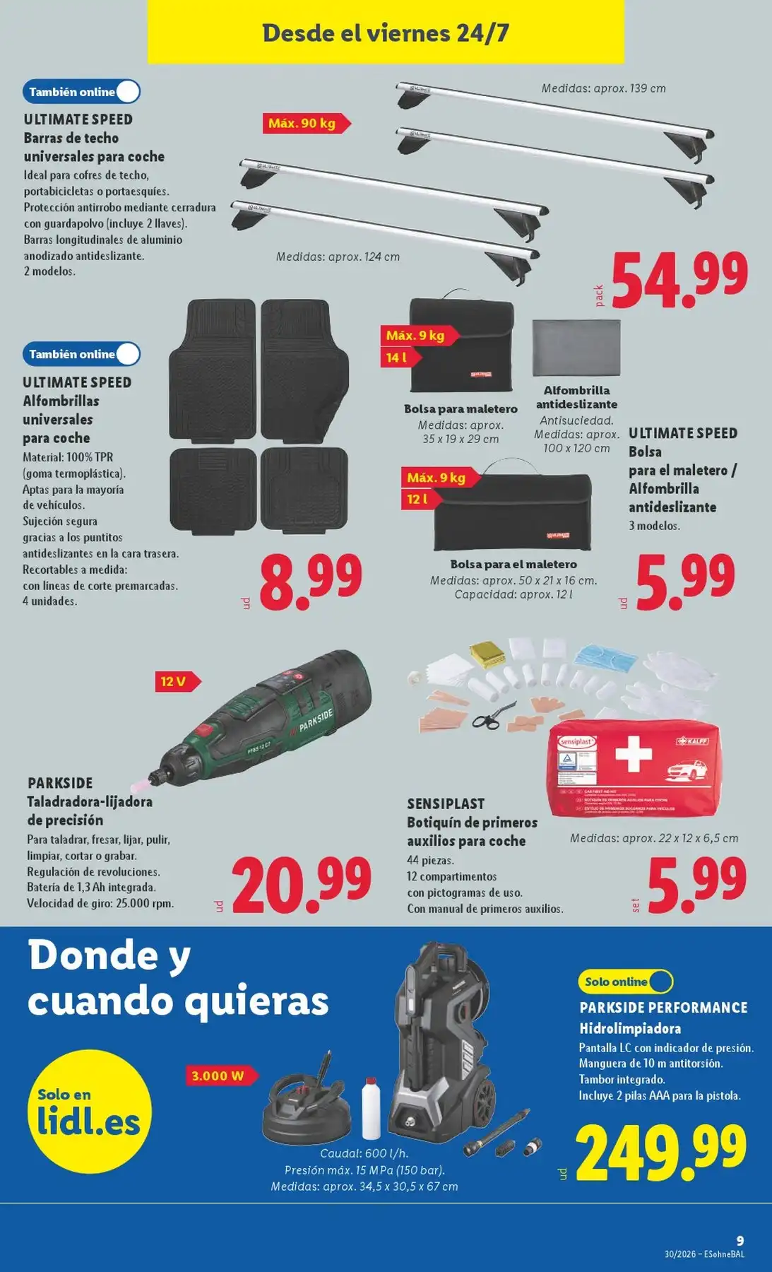 Folleto Lidl Bazar Del 27/07/2026 Al 2/08/2026 - Imagen 3 Del 20/07/2026