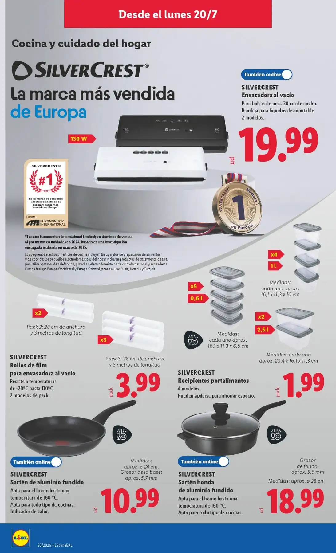 Folleto Lidl Bazar Del 27/07/2026 Al 2/08/2026 - Imagen 2 Del 20/07/2026
