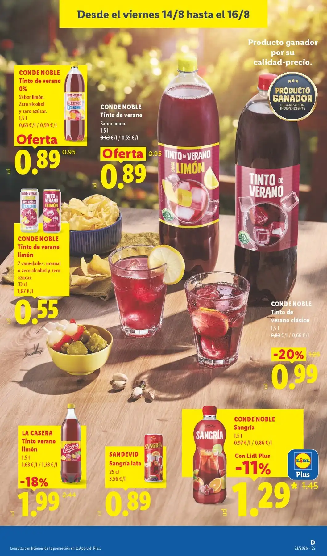 Folleto Lidl Del 10/08/2026 Al 16/08/2026 - Imagen 1 Del 10/08/2026
