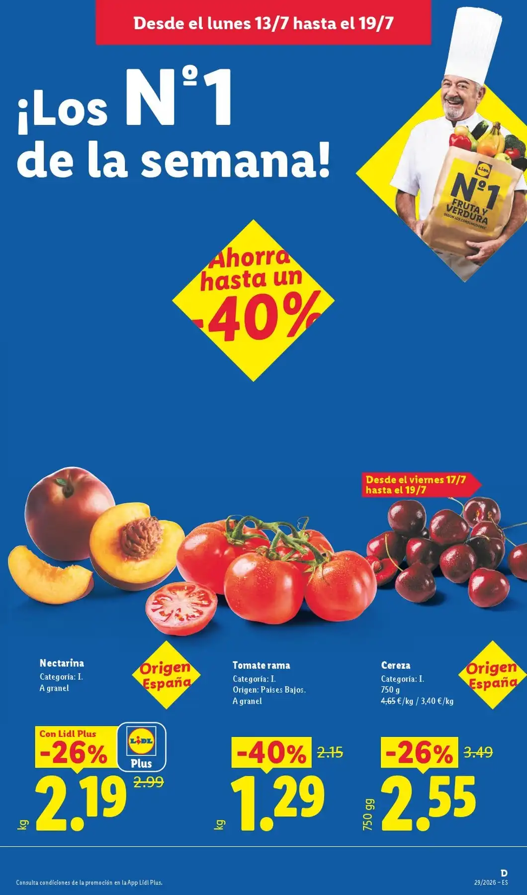 Folleto Lidl Del 13/07/2026 Al 19/07/20266 - Imagen 1 Del 13/07/2026