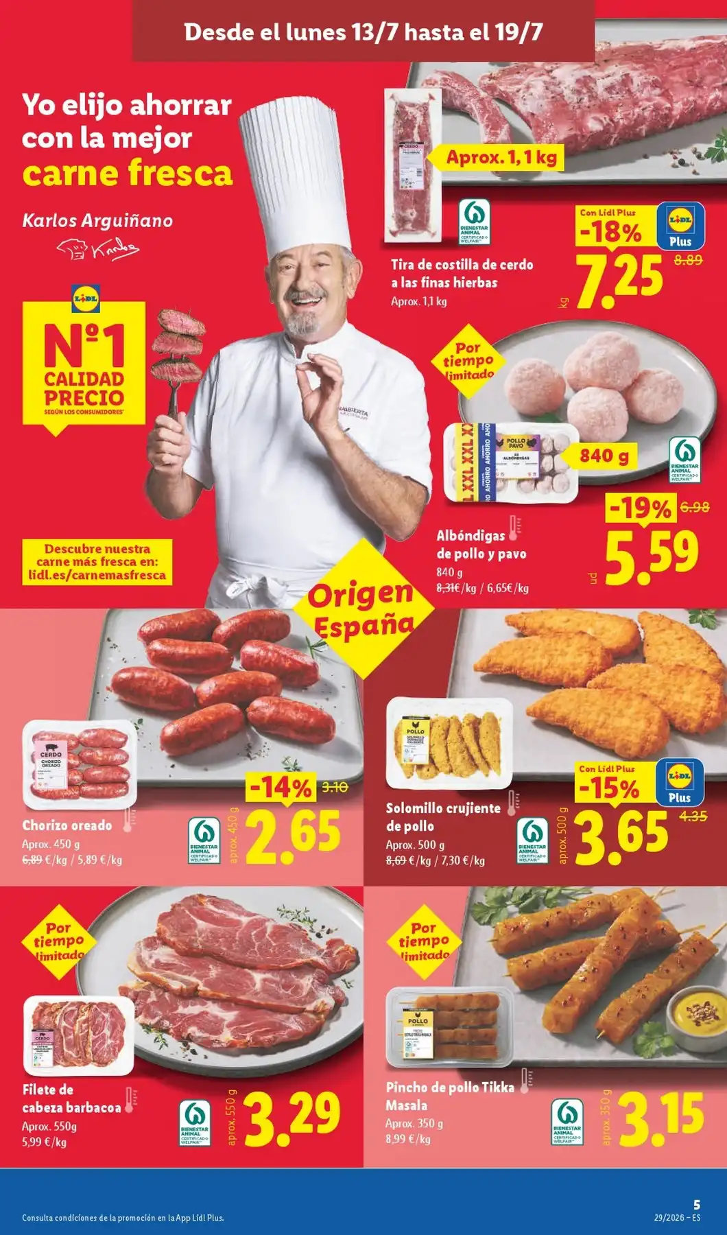 Folleto Lidl Del 13/07/2026 Al 19/07/20266 - Imagen 1 Del 13/07/2026