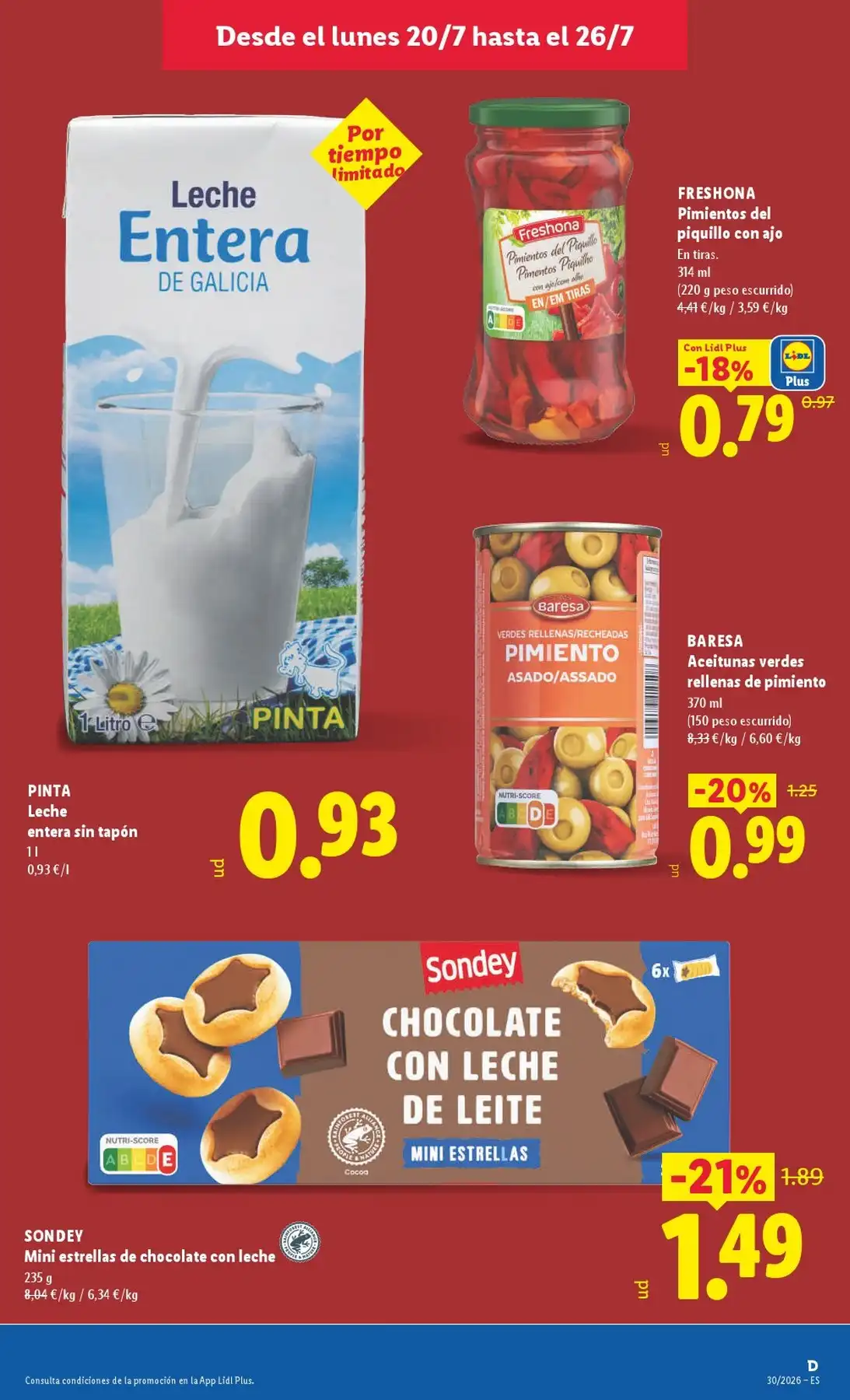 Del 20/07/2026