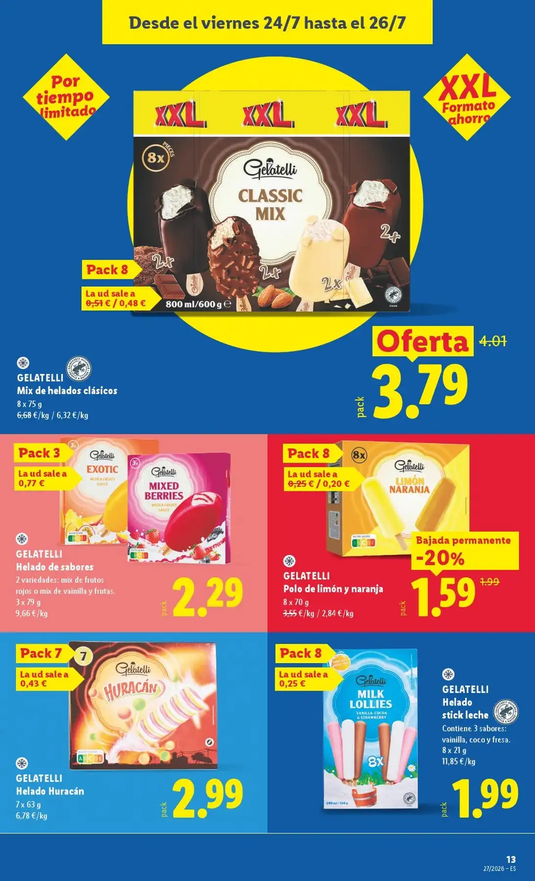 Folleto Lidl Del 27/07/2026 Al 2/08/2026 - Imagen 1 Del 20/07/2026