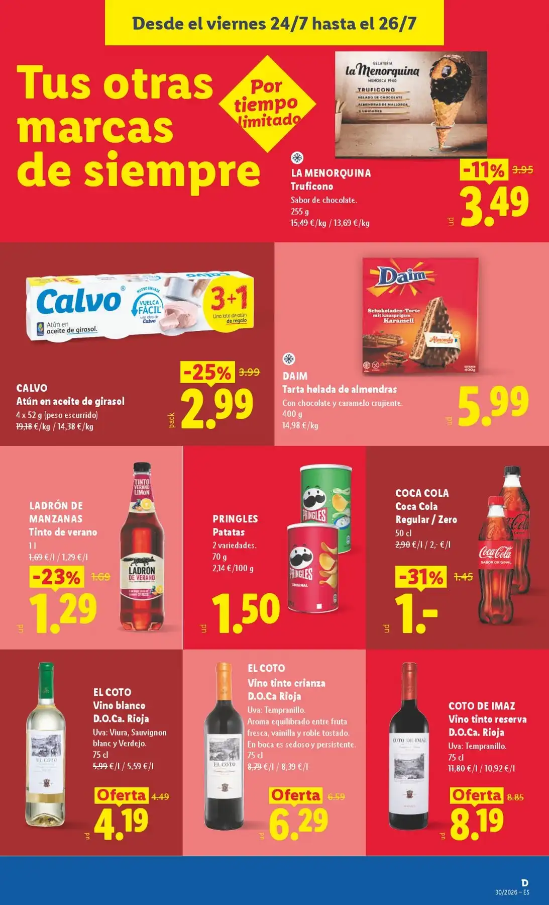 Del 20/07/2026