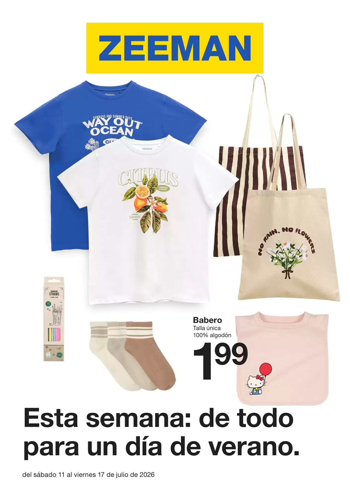 Folleto Zeeman Del 18/07/2026 Al 24/07/2026 - Imagen 1 Del 11/07/2026