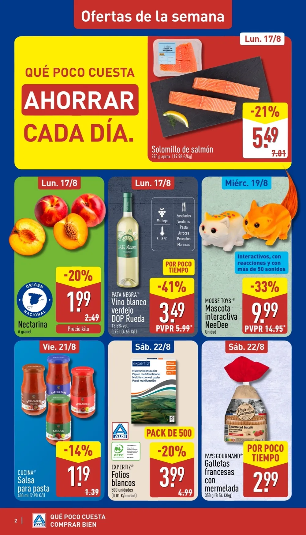 Folleto Aldi 17/08 - 23/08