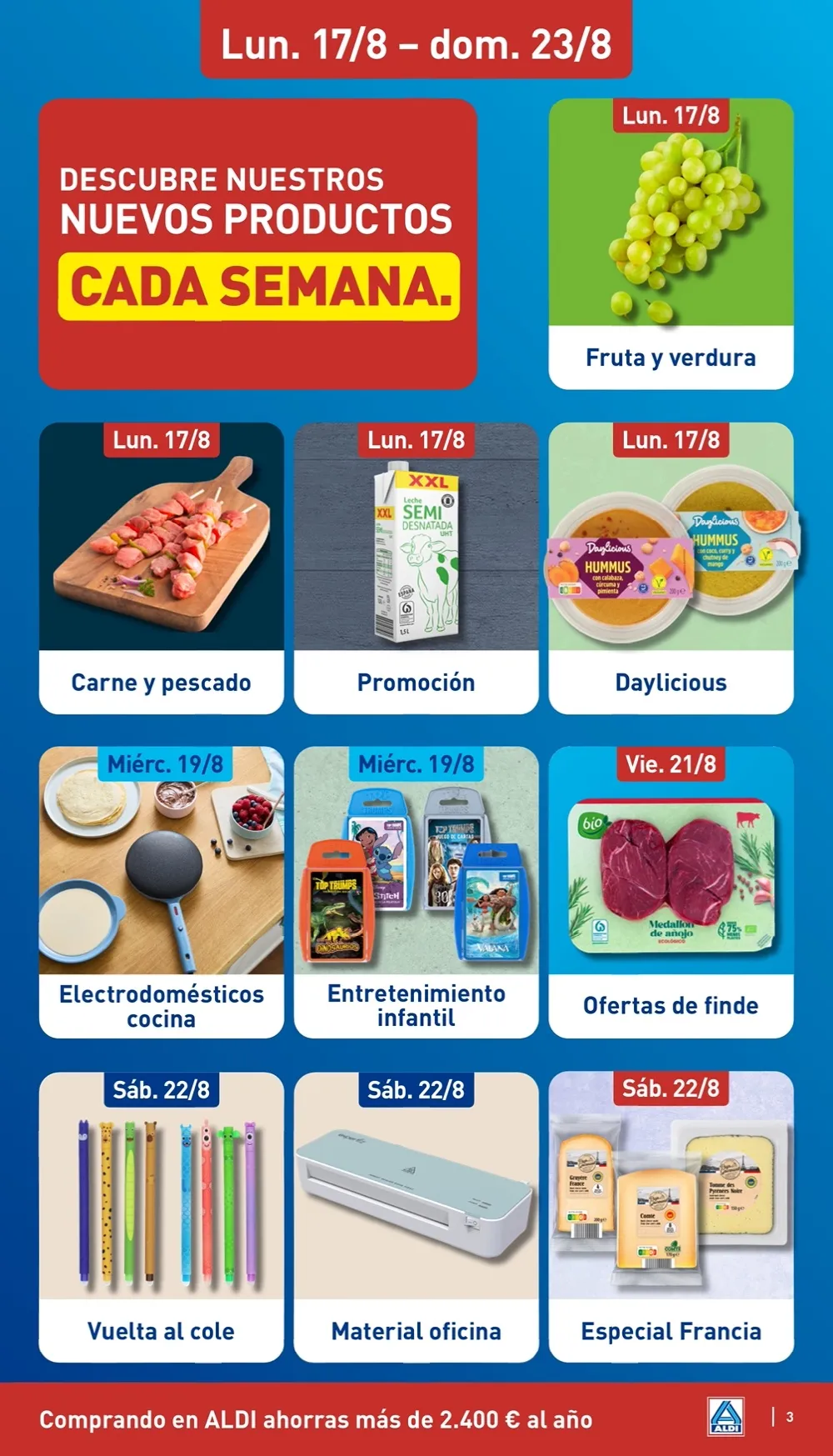 Folleto Aldi Del 17/08/2026 Al 23/08/2026 - Imagen 1 Folleto Aldi 17/08 - 23/08