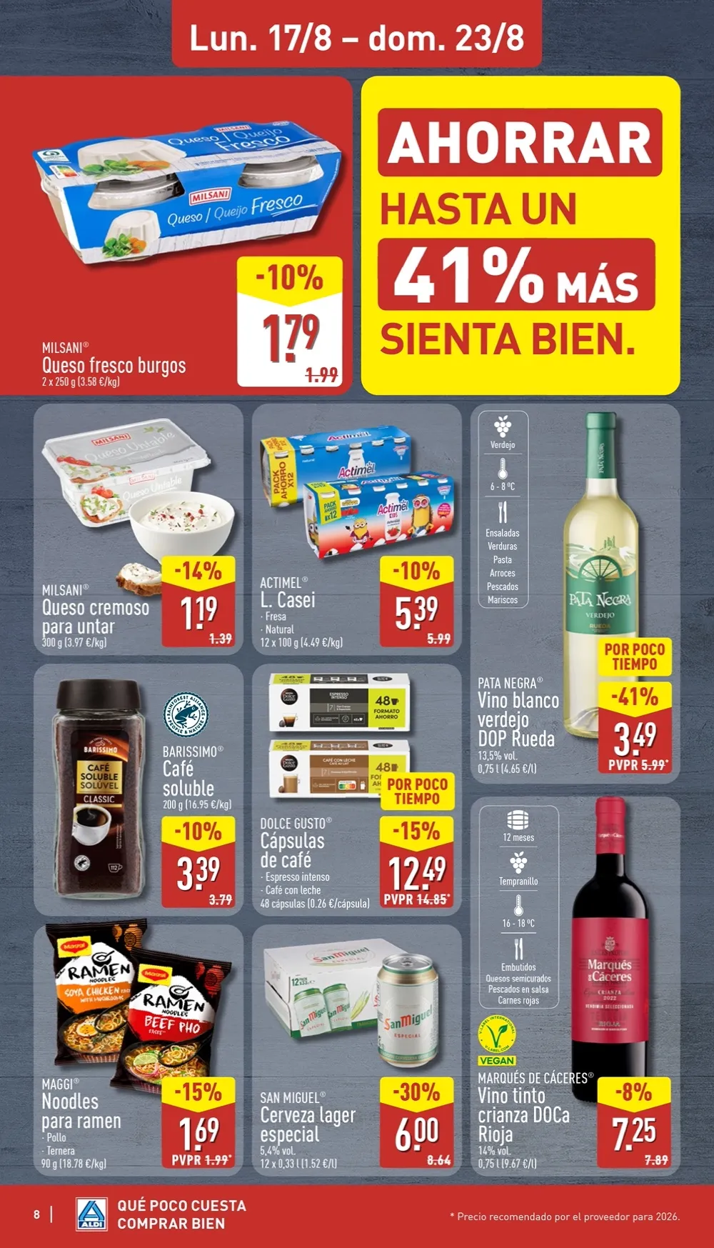 Folleto Aldi 17/08 - 23/08