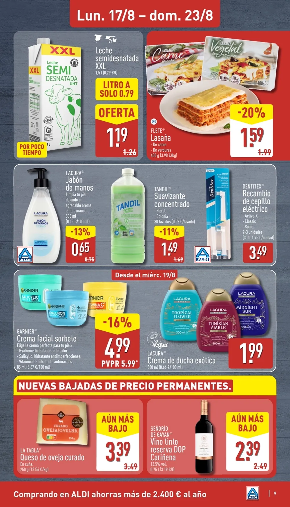 Folleto Aldi 17/08 - 23/08