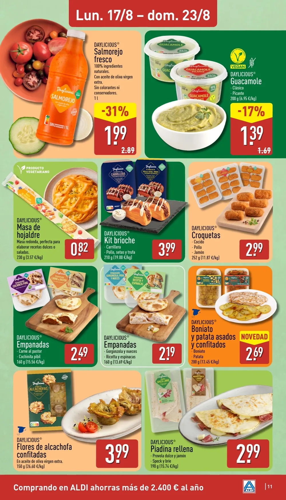 Folleto Aldi 17/08 - 23/08