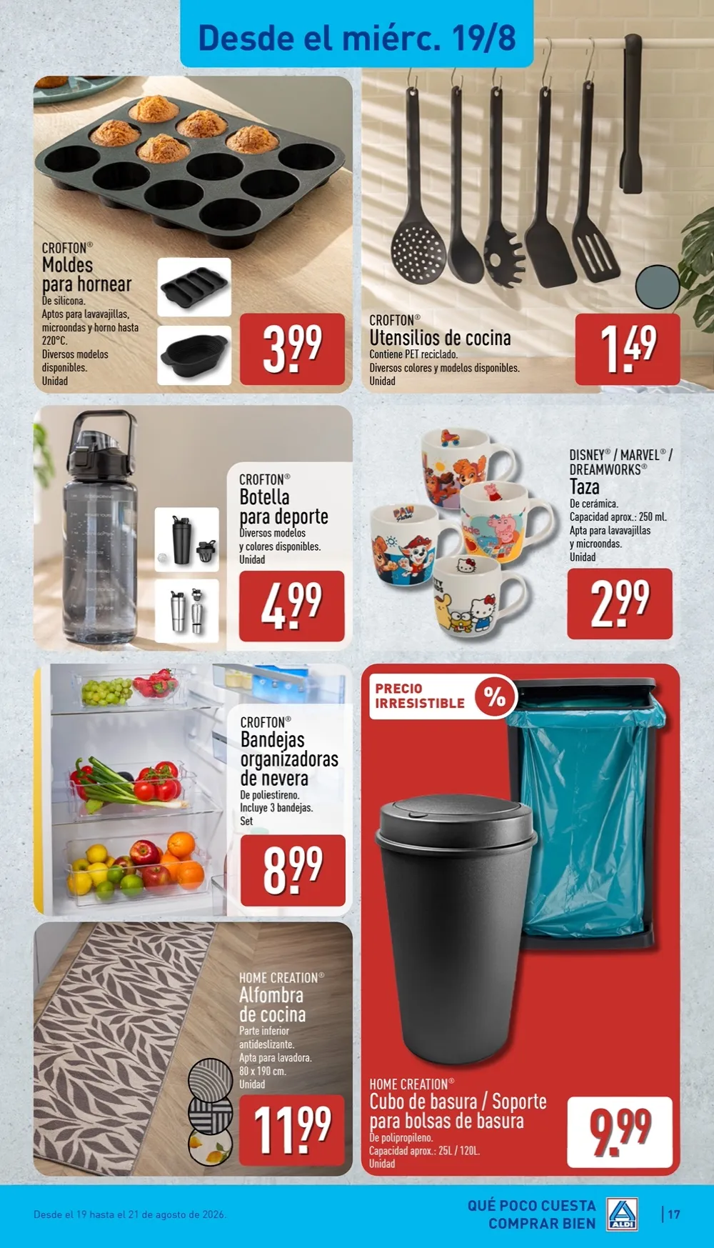 Folleto Aldi 17/08 - 23/08