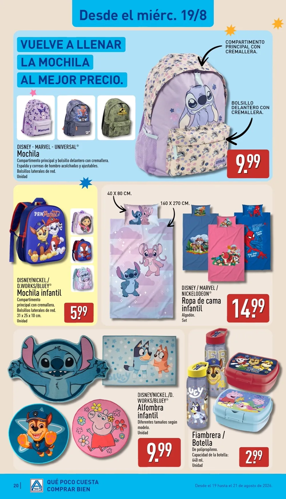 Folleto Aldi 17/08 - 23/08