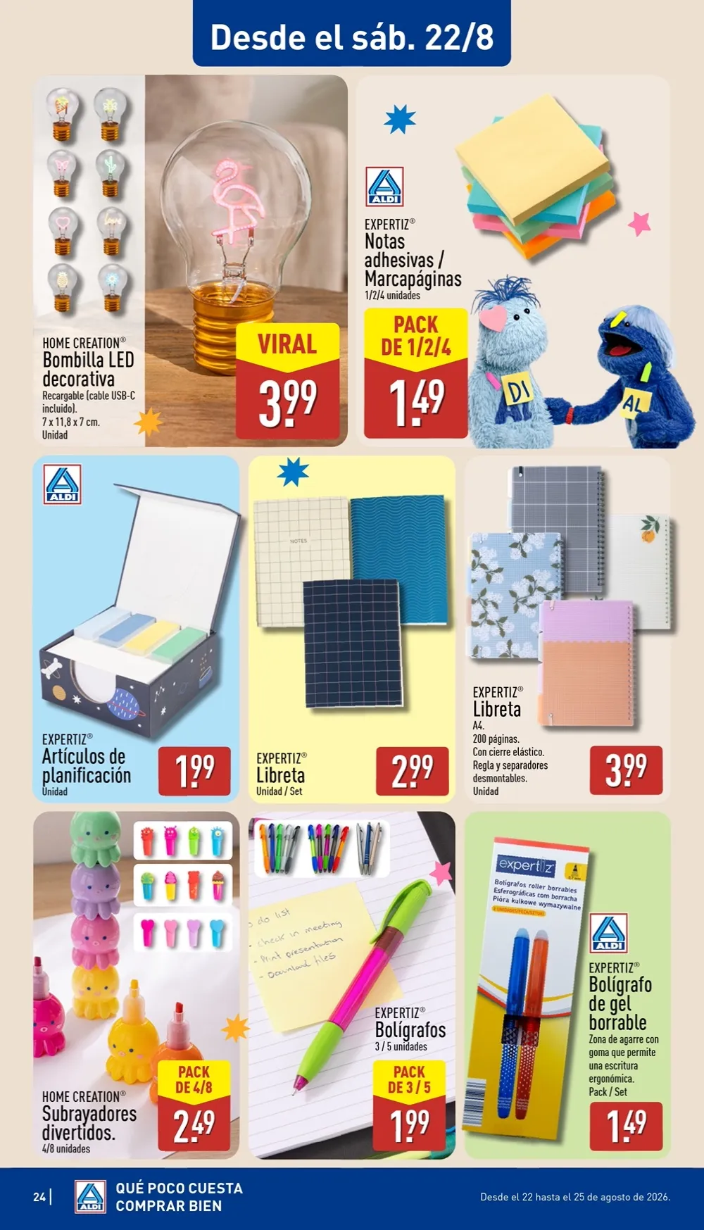 Folleto Aldi 17/08 - 23/08