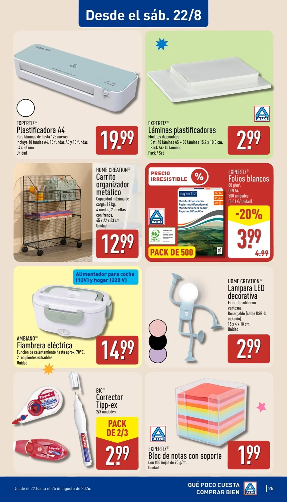 Folleto Aldi 17/08 - 23/08