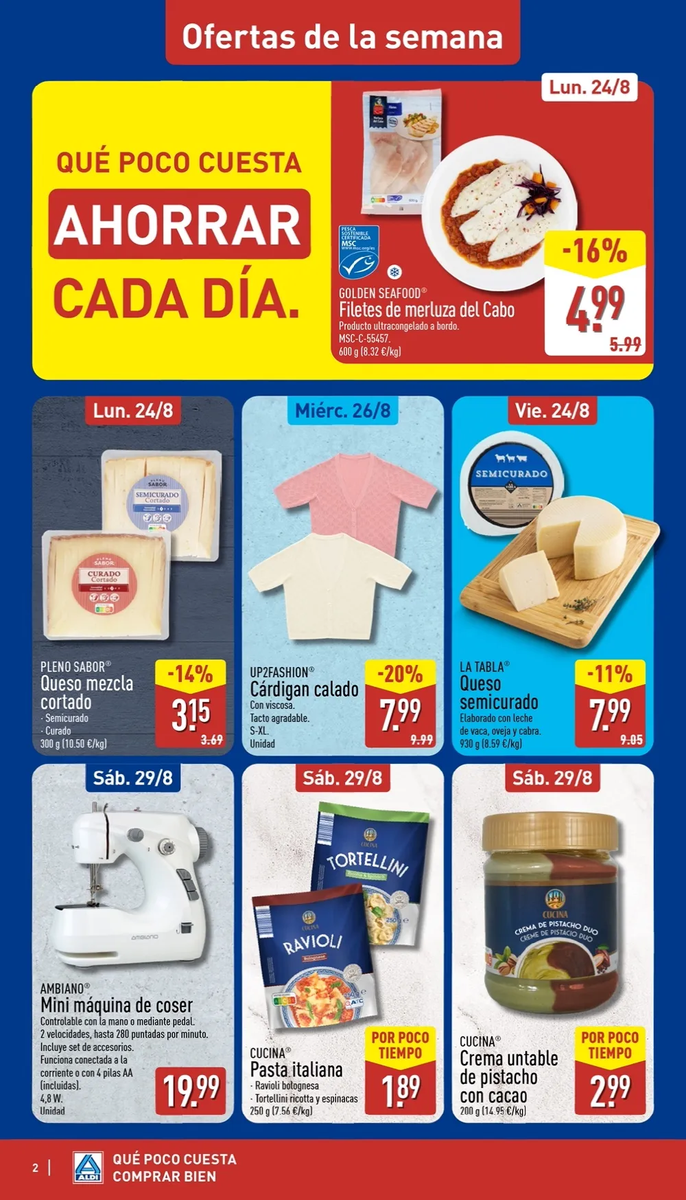 Folleto Aldi 24/08 - 30/08