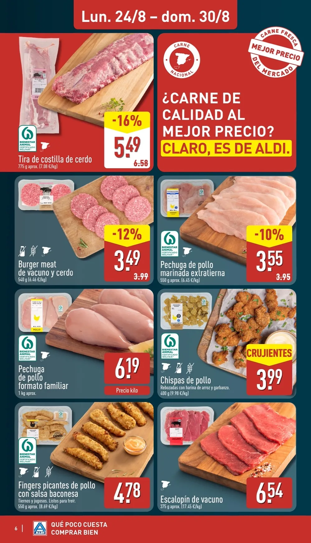 Folleto Aldi 24/08 - 30/08