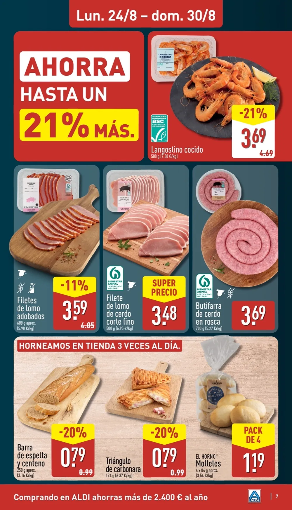 Folleto Aldi 24/08 - 30/08