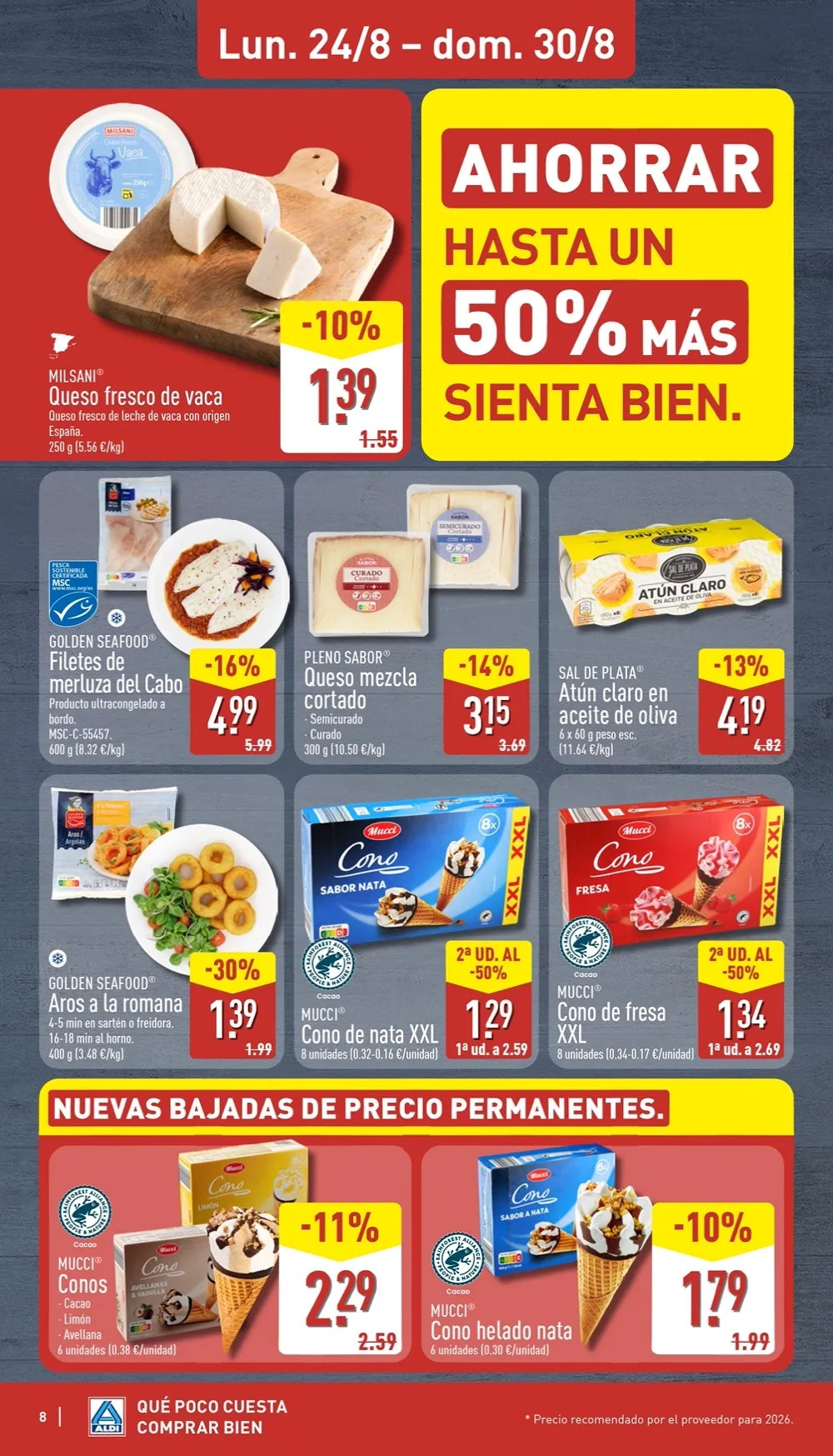 Folleto Aldi 24/08 - 30/08