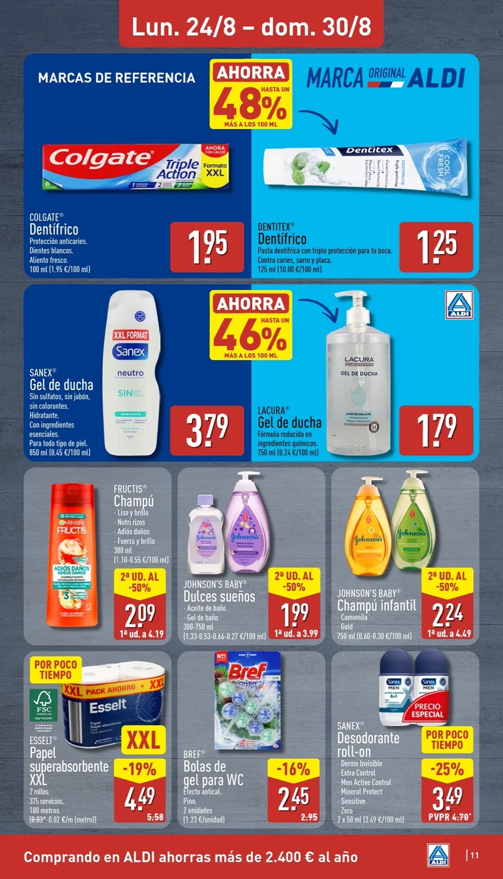 Folleto Aldi 24/08 - 30/08
