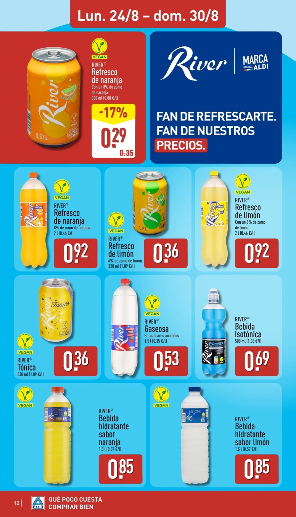 Folleto Aldi 24/08 - 30/08