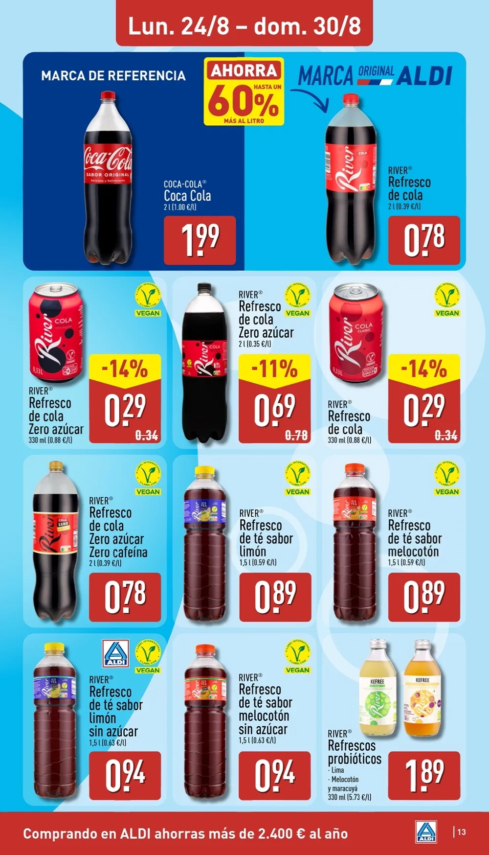 Folleto Aldi 24/08 - 30/08